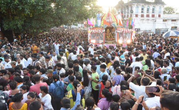 Rath Yatra held in Agartala.